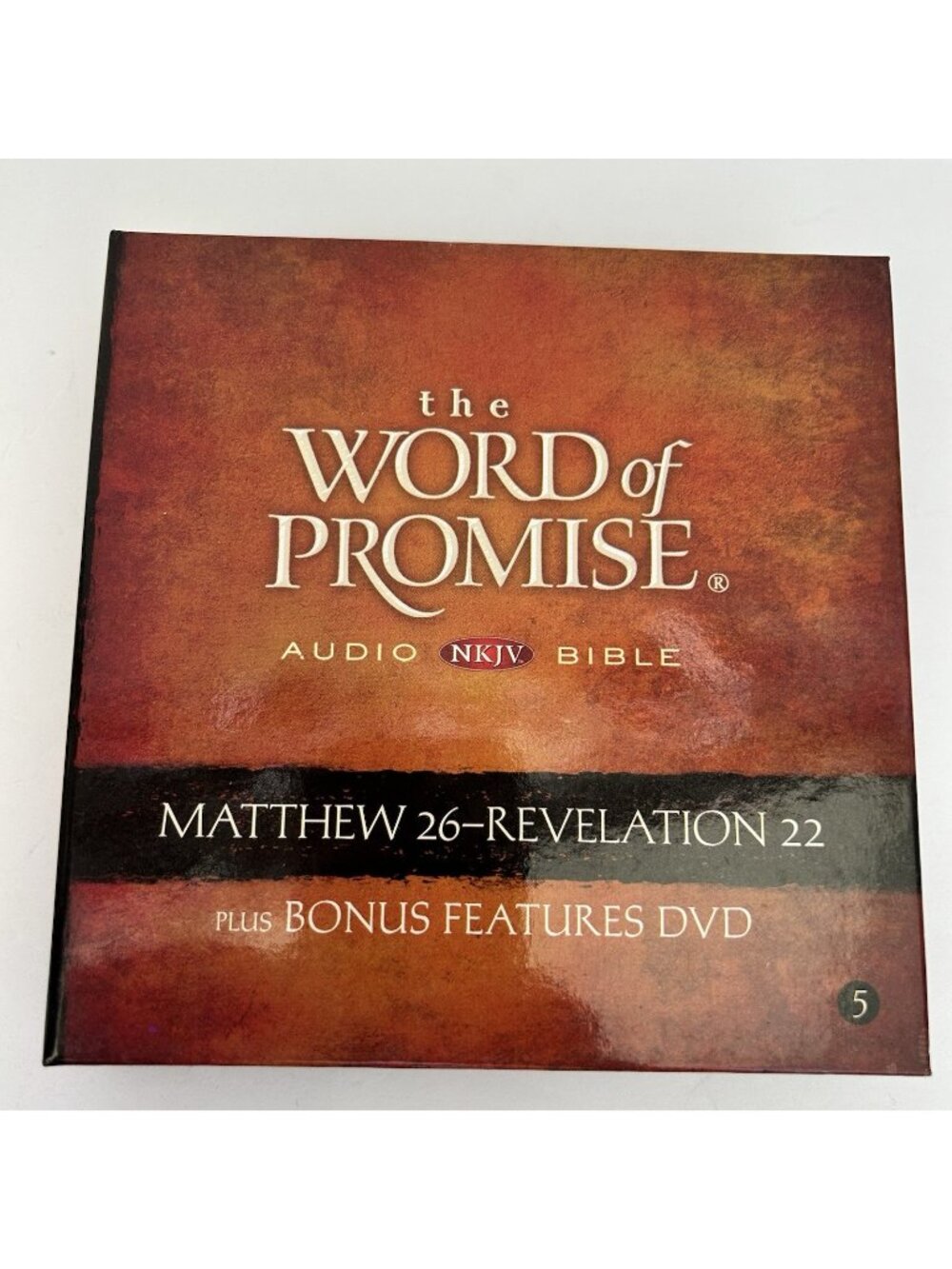 The Word of Promise NKJV Audio Bible CDs Matthew 26-Revelation 22 w/ DVD 65-79